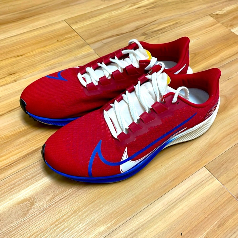 AIR ZOOM PEGASUS 37 PREMIUM 'GYM RED GAME ROYAL (Size: 10.5)